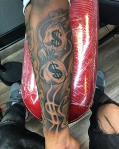 34 best Money bag tattoo ideas to save today | sleeve tattoos, money bag  tattoo, tattoos for guys and more