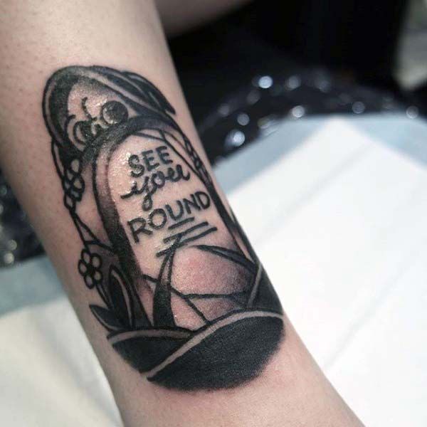 50 Great Tombstone Tattoos for Men
