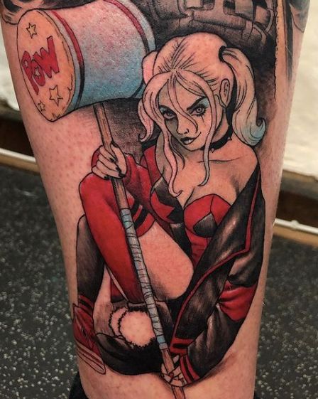 45 Best Harley Quinn Tattoo Designs and Ideas - NSF News and Magazine