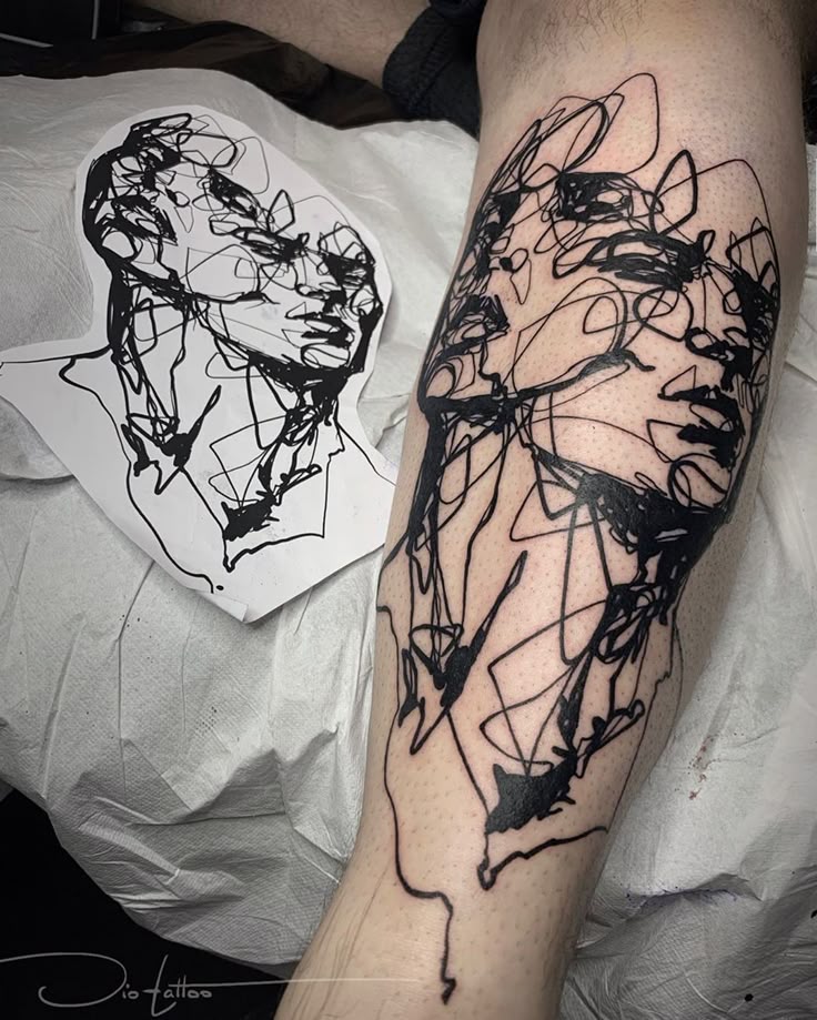 Organized chaos in tattoos by Jio Maia | iNKPPL