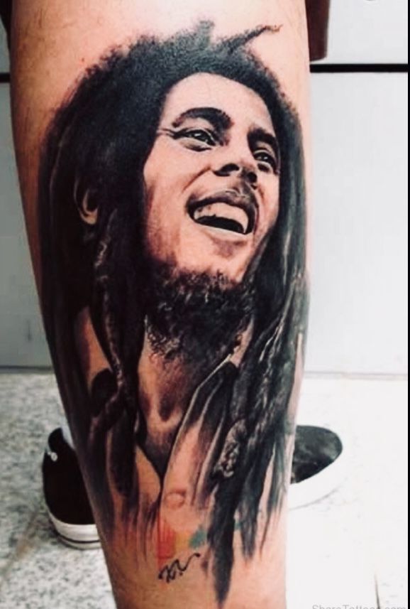 32 Bob Marley Tattoos ideas | bob marley, bob marley tattoo, tattoos