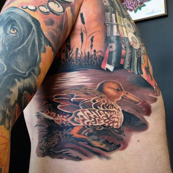 70 Creative Duck Tattoos for Men