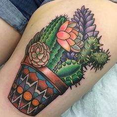 55 Arizona & Cactus Tattoos ideas | cactus tattoo, tattoos, cactus