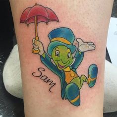 Discover 11 Jiminy Cricket Tattoo Ideas and Jiminy Cricket Outline Ideas |  disney sleeve, donald duck hat tattoo, cricket bug tattoo and more