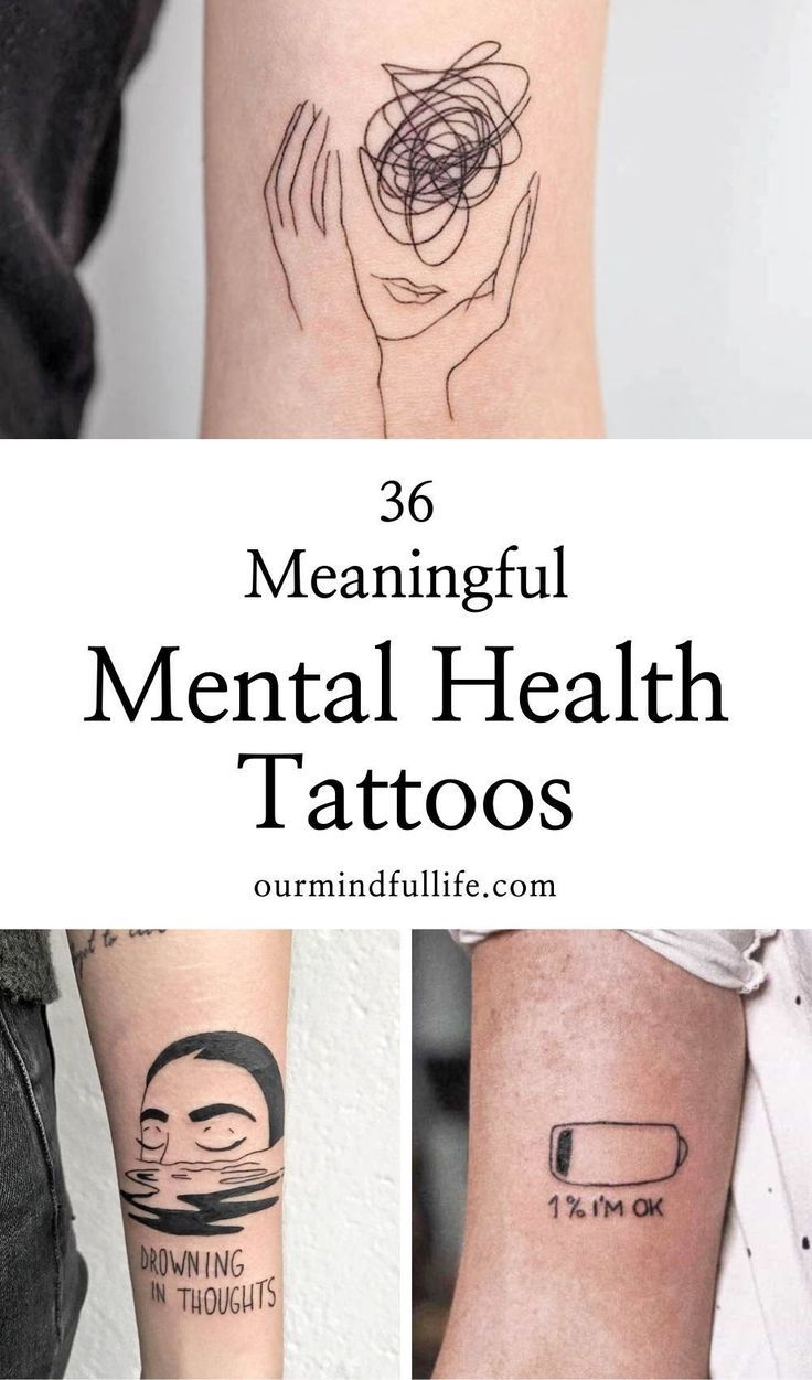 58 Inspiring Mental Health Tattoos With Meaning - Our Mindful Life