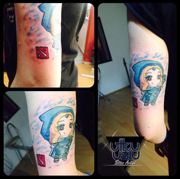 tattoo #tattoos #tattooed #tattooer #tattooart #tattooist #turkey  #tattoolife #tattoolove #tattooideas #tattooartist #tattoodesign  #tattoooftheday #ink #instatattoo #art #dota #dotatattoo #rylai  #rylaitattoo #crystalmaiden #dota2 #ankara #zonguldak ...