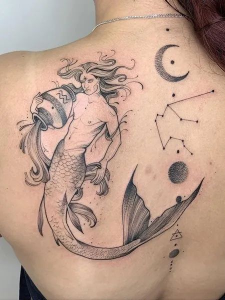 30 Best Aquarius Tattoo Ideas For Women And Men - Tattoo Pro