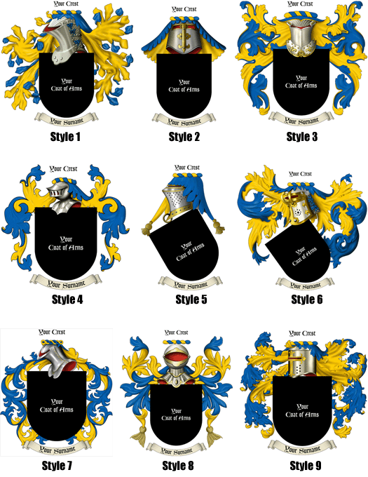 Family Coat of Arms Tattoo