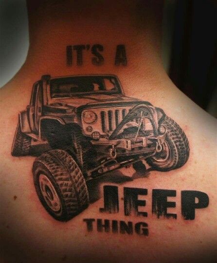 Pin by Vickie Misuraca DePalo on Scott's tattoo ideas in 2025 | Jeep tattoo,  Chevy tattoo,