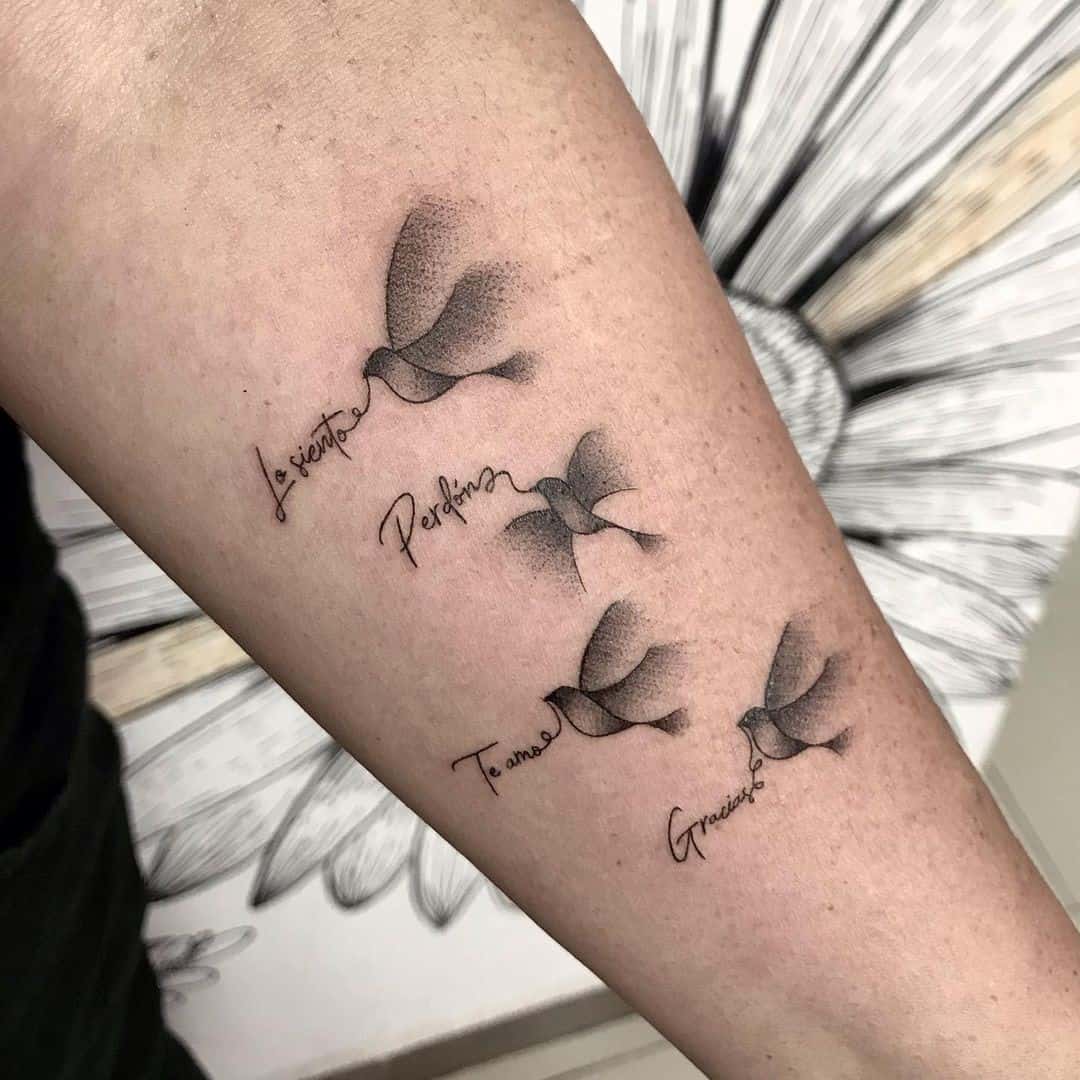 Mother 3 Daughter Tattoos