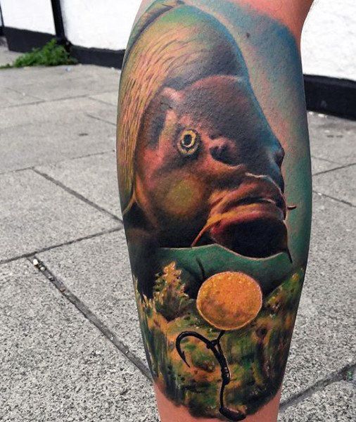 73 Amazing Fishing Tattoos for Men