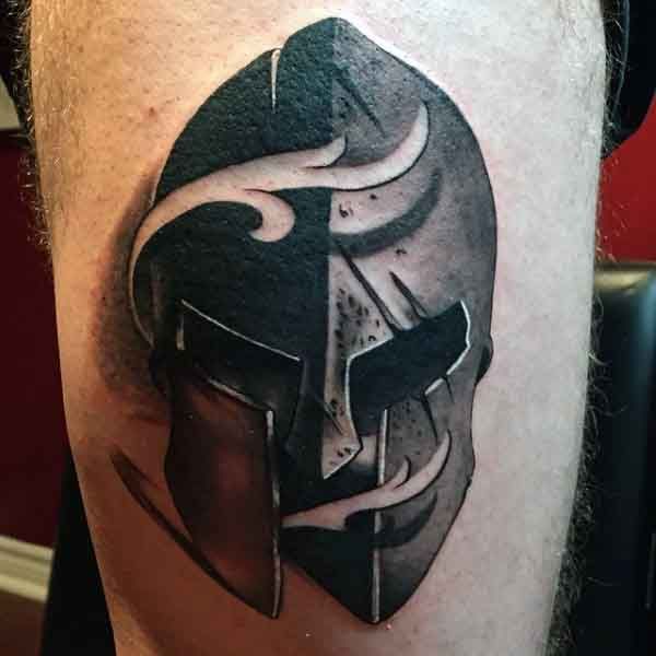 51 Spartan Tattoo Designs for Men