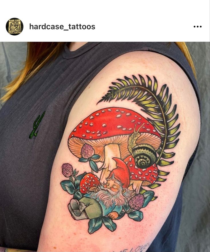 Gnome tattoo