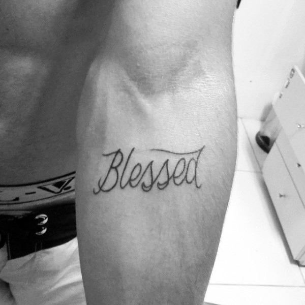 60 Unique Blessed Tattoos for Men
