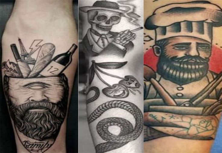 40 Culinary Tattoos Ideas for Chefs 2024 - Cooking with Swag