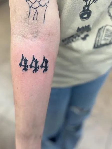 30 Best 444 Tattoo Ideas For Men And Women - Tattoo Pro