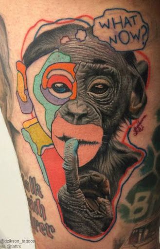 Tatuagem: Macaco Tatuagem Fotos e Ideias Incríveis Tatuagens