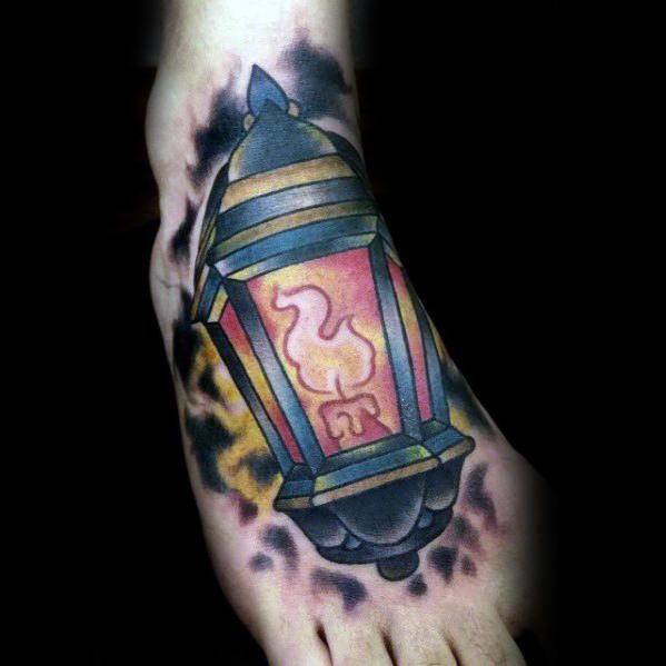 50 Traditional Lantern Tattoo Designs for Men