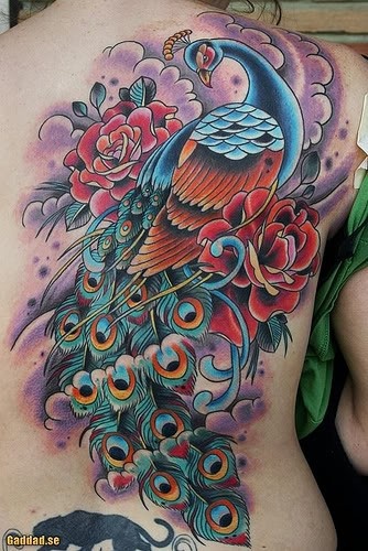 55+ Vibrant Peacock Tattoo Designs | Art and Design