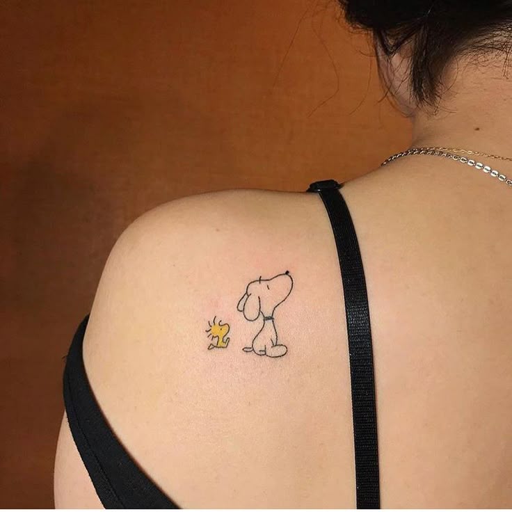 Pin by Cat on Tattoo Ideas | Snoopy tattoo, Small tattoos, Discreet tattoos