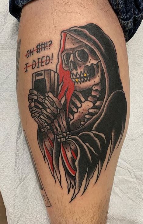 110 Unique Grim Reaper Tattoos You'll Need to See - Tattoo Me Now