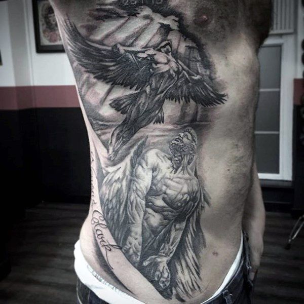 60 Icarus Tattoo Designs for Men