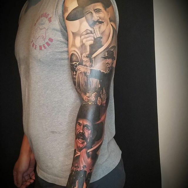 Tombstone Tattoo Sleeve