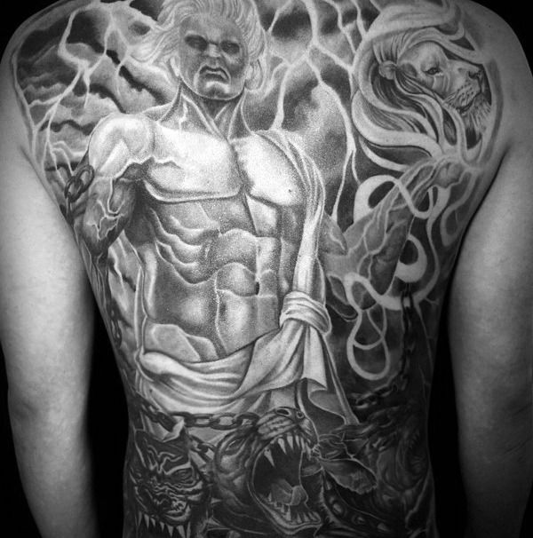50 Cerberus Tattoo Designs for Men