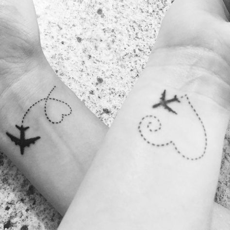 16 Travel Tattoos For Best Friends With Wanderlust