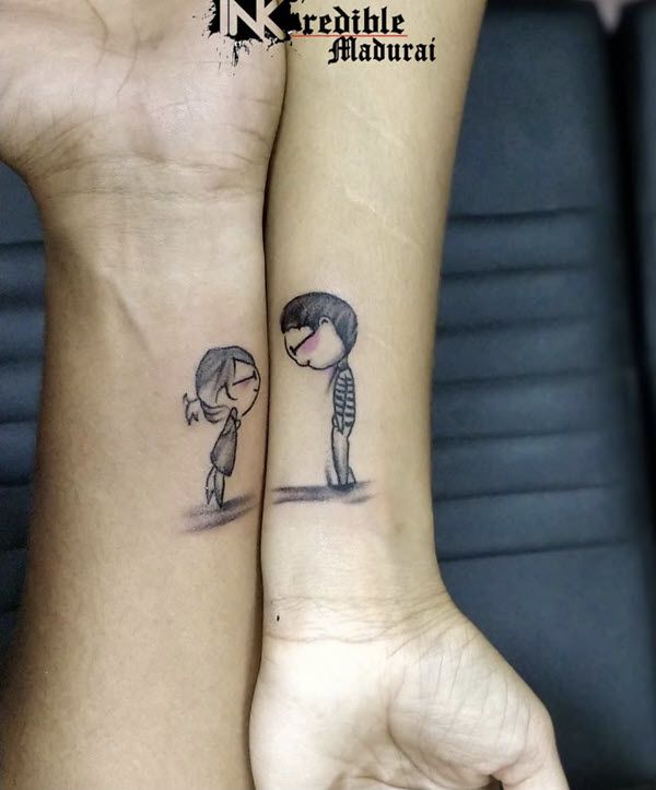 20+ Matching Couple Tattoo Designs with Meaning 2024