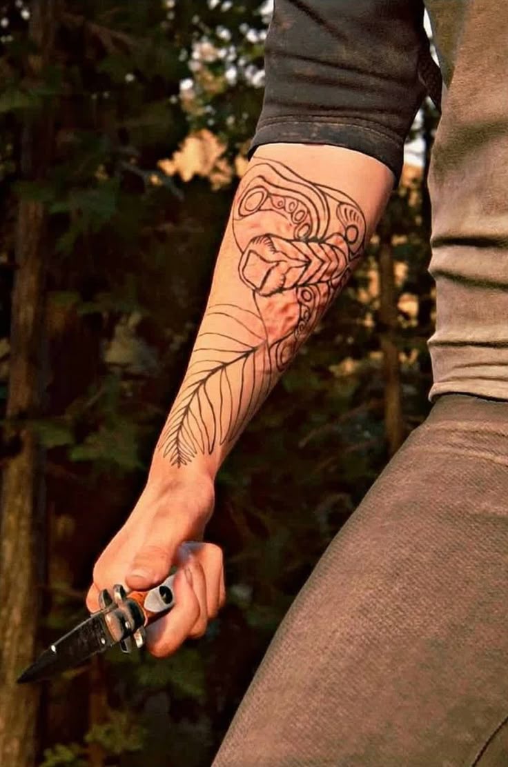 Ellie's tattoo