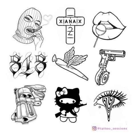 Pin by Anıl Çifçi on Tattoo desing | Tattoo design book, Simple tattoo  designs, Cool tattoo drawings