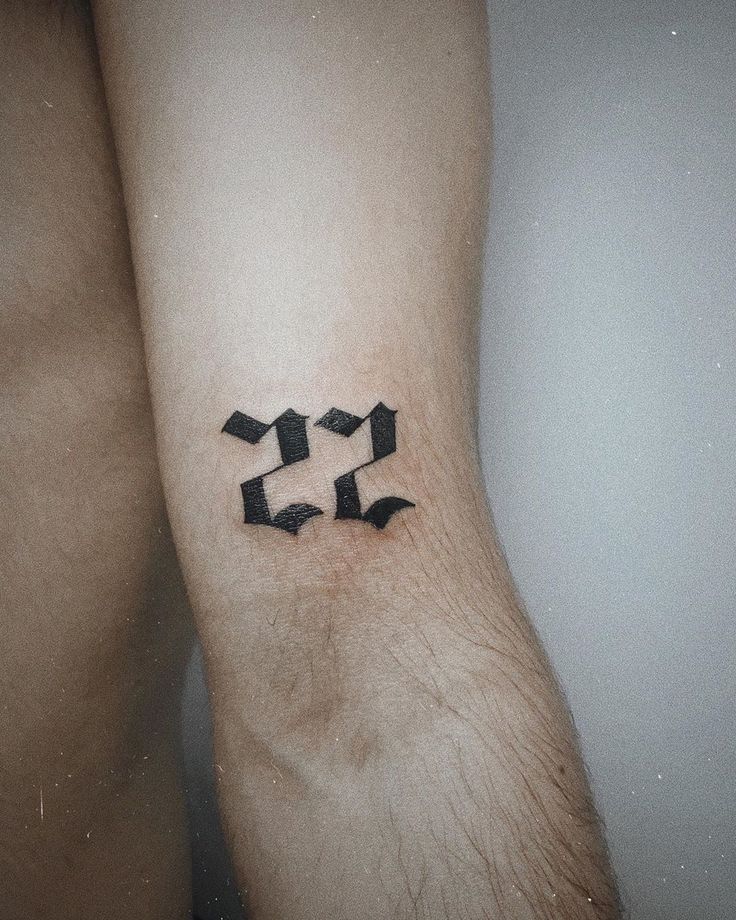101 Amazing Number Tattoos For 2024!