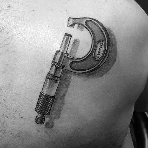 27 Amazing Engineering Tattoo Designs for Men
