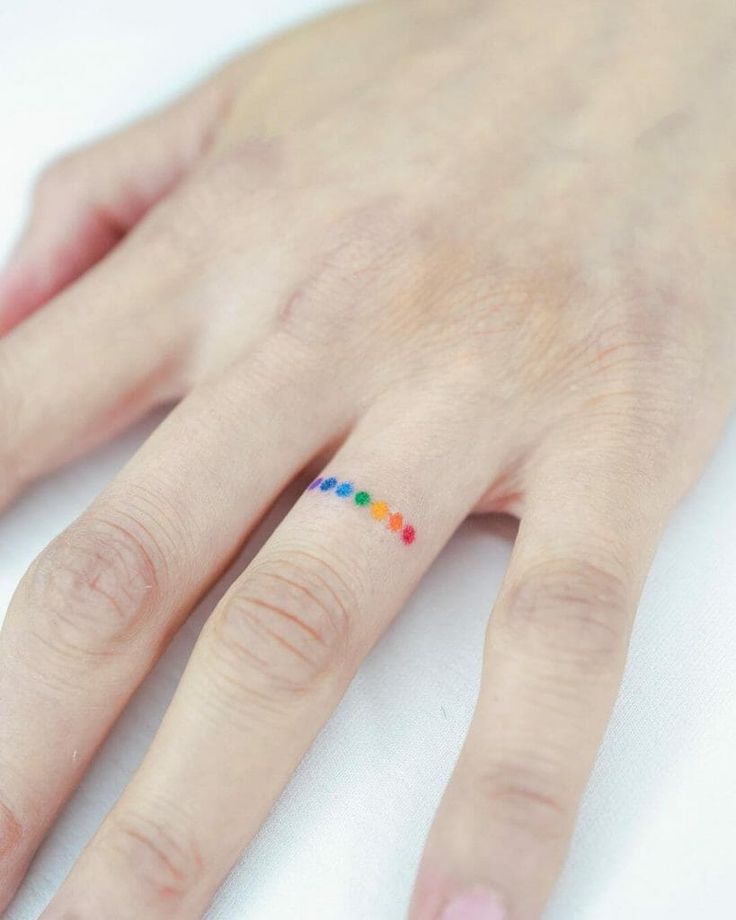 101 Best Minimalist Rainbow Tattoo Ideas That Will Blow Your Mind!