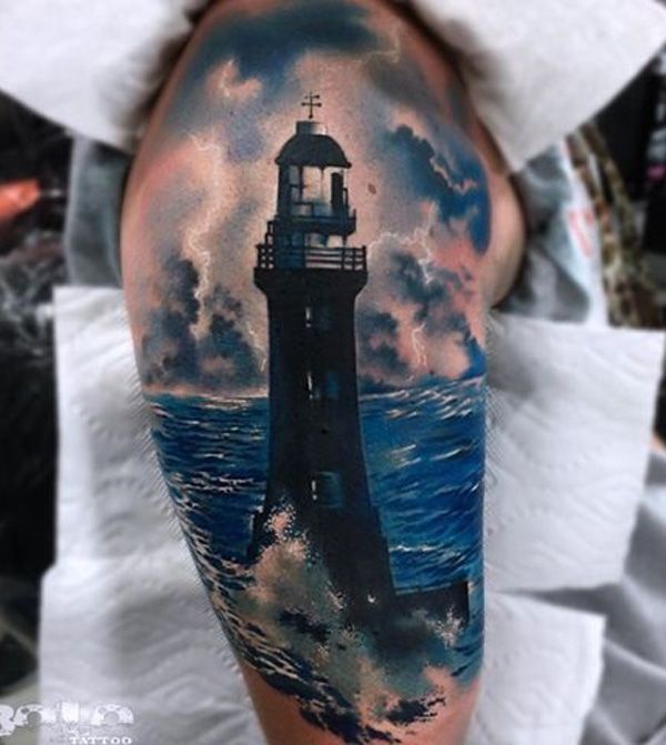 100 Lighthouse Tattoo Ideas: Designs, Meaning, Styles | Art and Design