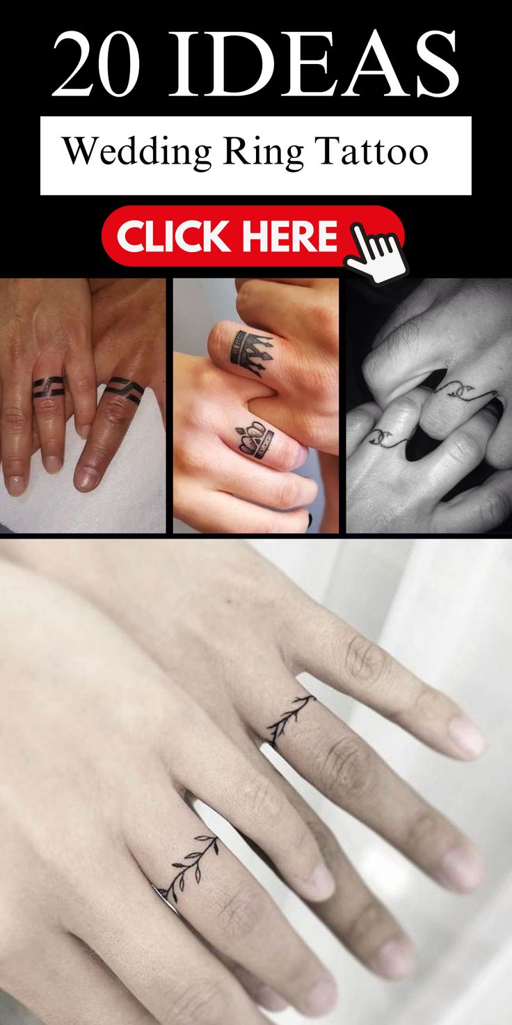 Wedding Ring Tattoo Ideas: Celebrate Your Love with Meaningful Ink Art