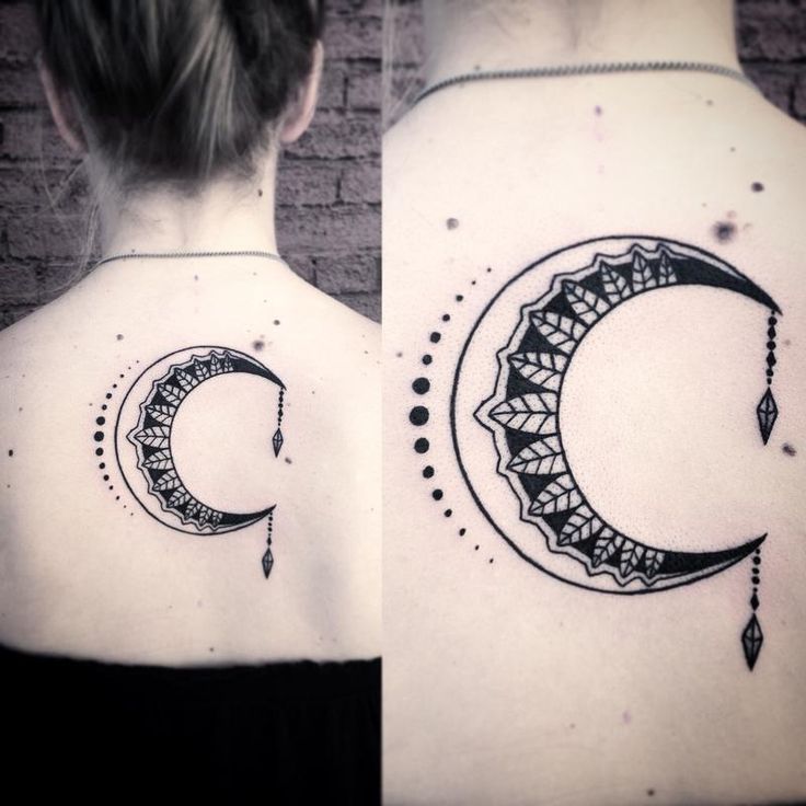 The Hidden Meanings Behind the Crescent Moon Tattoo - TattoosWin