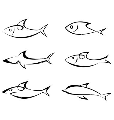 simple fish tattoo ideas