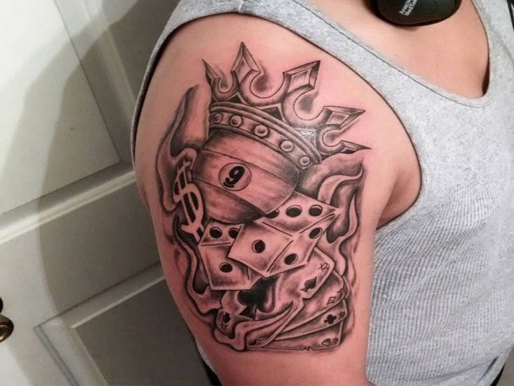 Top 9 Auspicious Dice Tattoos for Women and Men!
