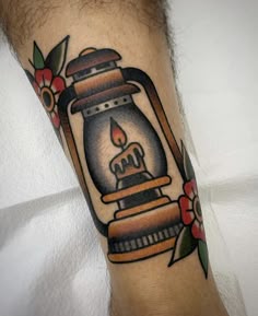 Discover 61 American Traditional Lamp Tattoo and Lantern Tattoo Ideas | old fashioned lantern tattoo, vintage lantern tattoo ideas, old school tattoo and more
