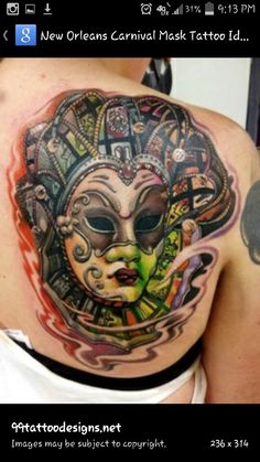 Oh yeah, my arm tattoo would definitely have to be New Orleans themed.