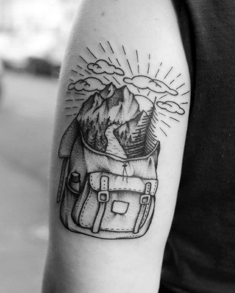 60 Realistic Hiking Tattoos for Men