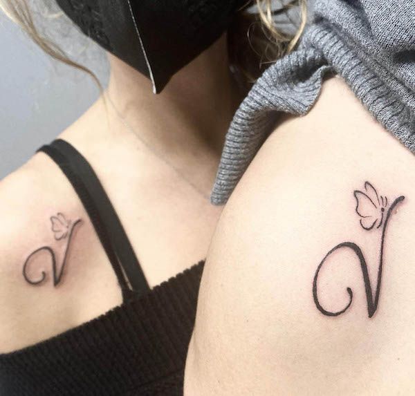 46 Unique Initial Tattoos For Men and Women - Our Mindful Life