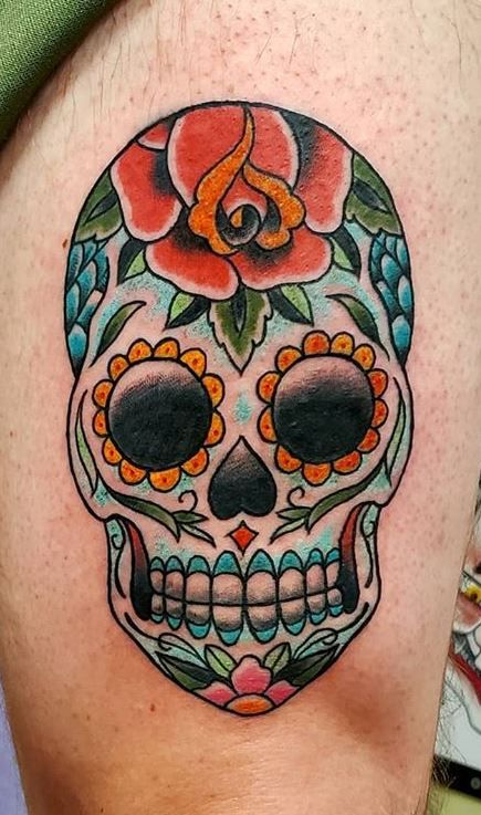 100+ Unique Sugar Skull Tattoos Designs & Ideas - Tattoo Me Now