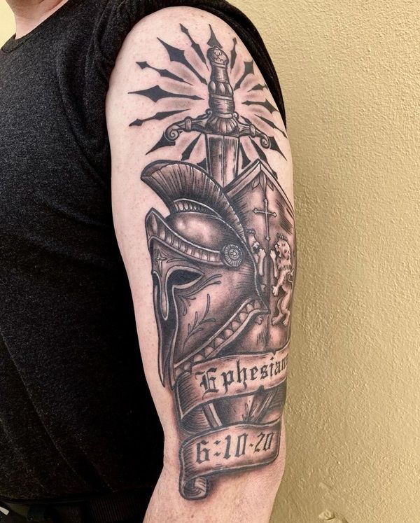 Armor of God Tattoo: Strength and Spirituality | Art and Design
