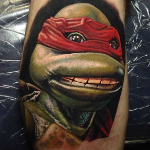 Ninja Turtle Tattoo by Nikko Hurtado