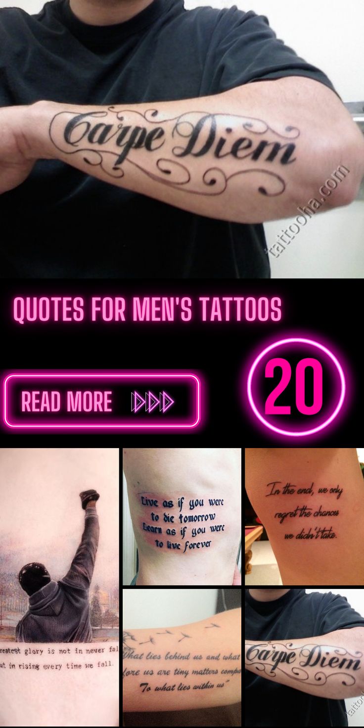 Sacred Scriptures etched in Ink: Bible Tattoo Designs for Men
