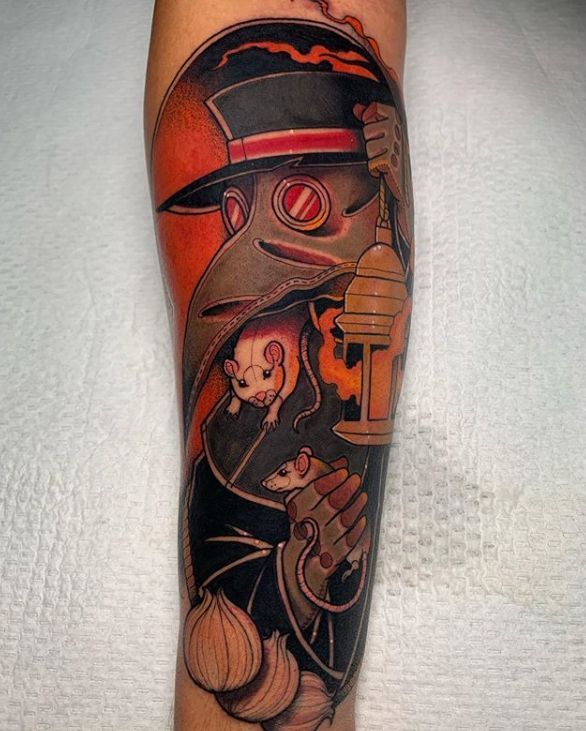 Top 30 Plague Doctor Tattoos