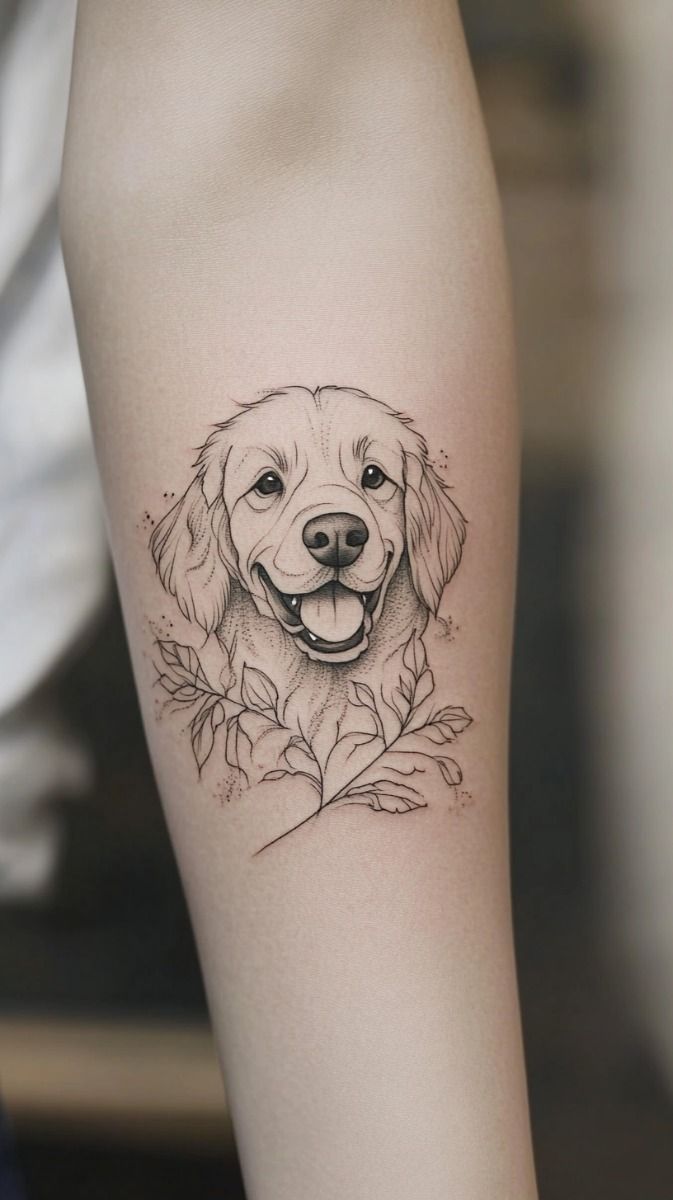 22 Labrador Retriever Tattoo Ideas (Aesthetic, Small, Simple & Outline  Designs For Men & Women)